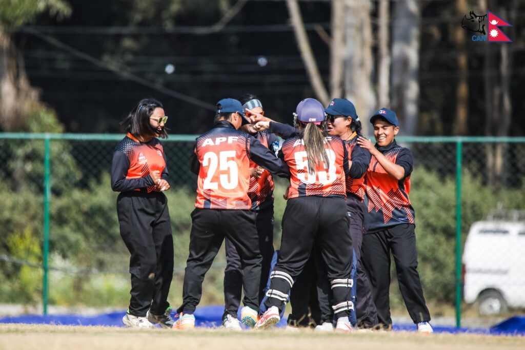 APF Club Clinches Title Of PM Cup Women Cricket Championship English