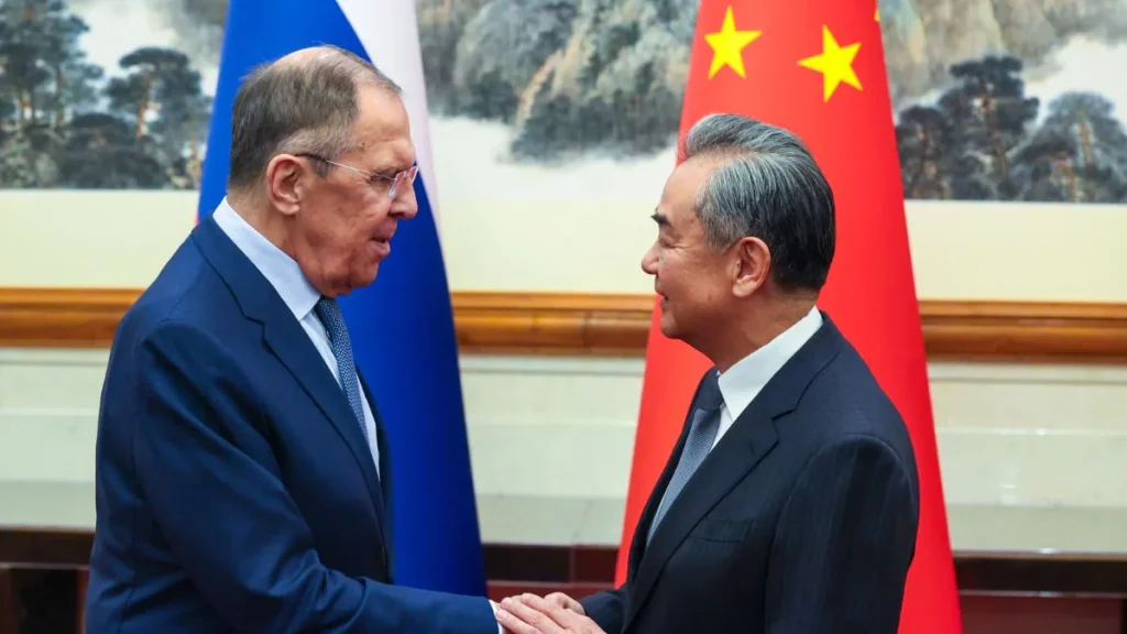 China To Strengthen Strategic Cooperation With Russia As Lavrov