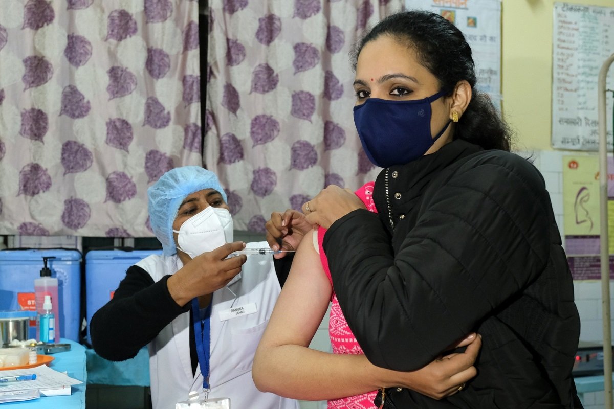 Infection and mortality in India have declined since the vaccination campaign