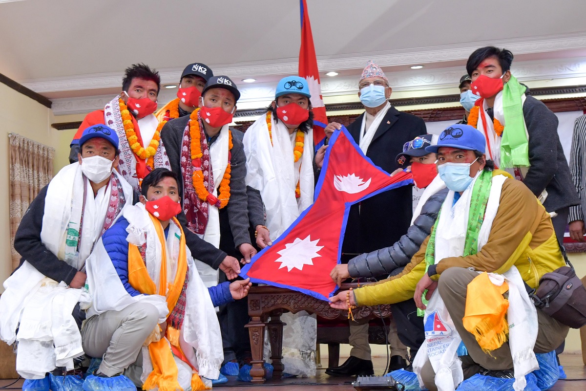 The government will help if informed while going for mountaineering: Prime Minister Oli