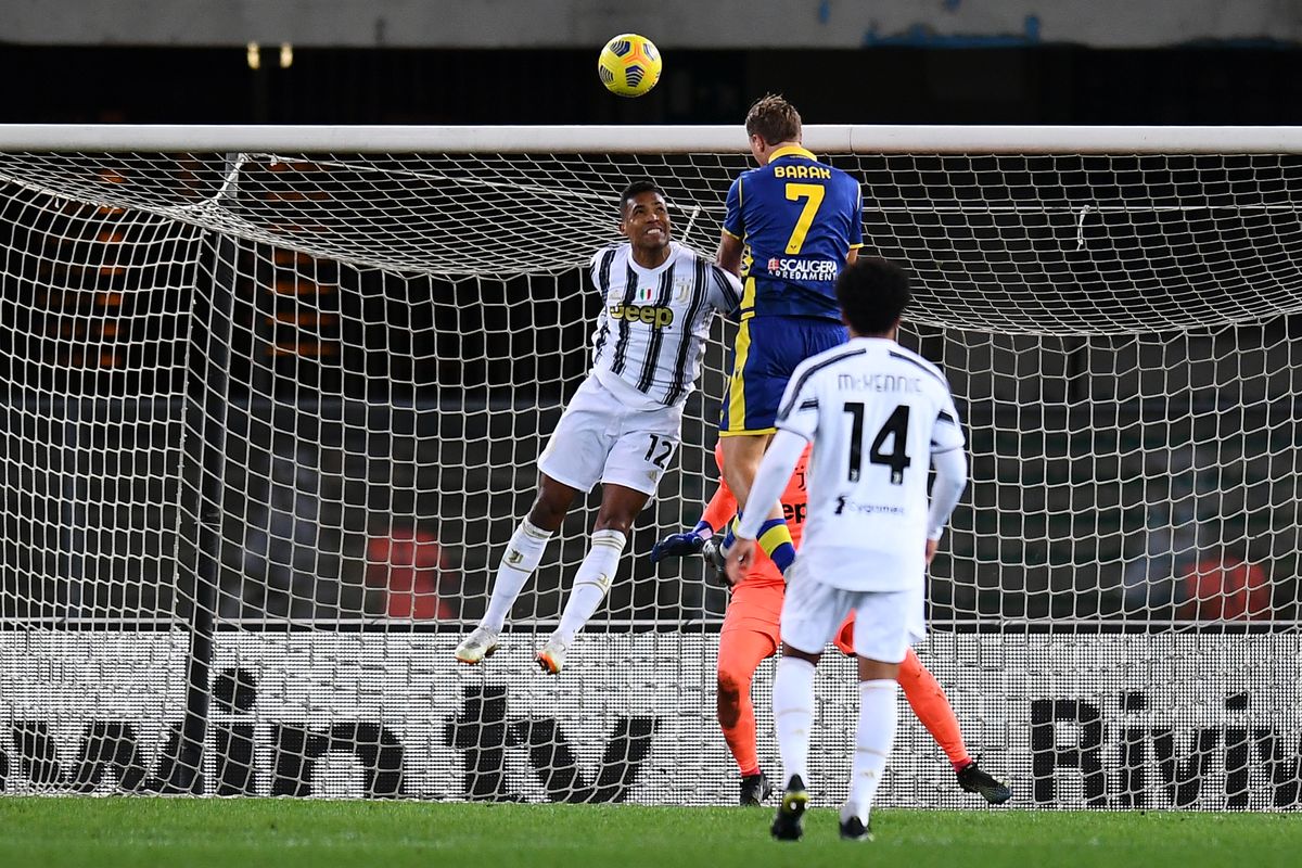 Juventus drew with Verona