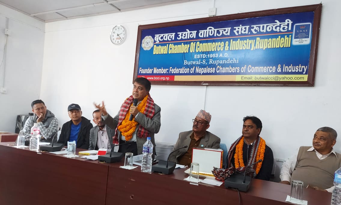 Chairman Dhakal urges to move ahead with possible local businesses first
