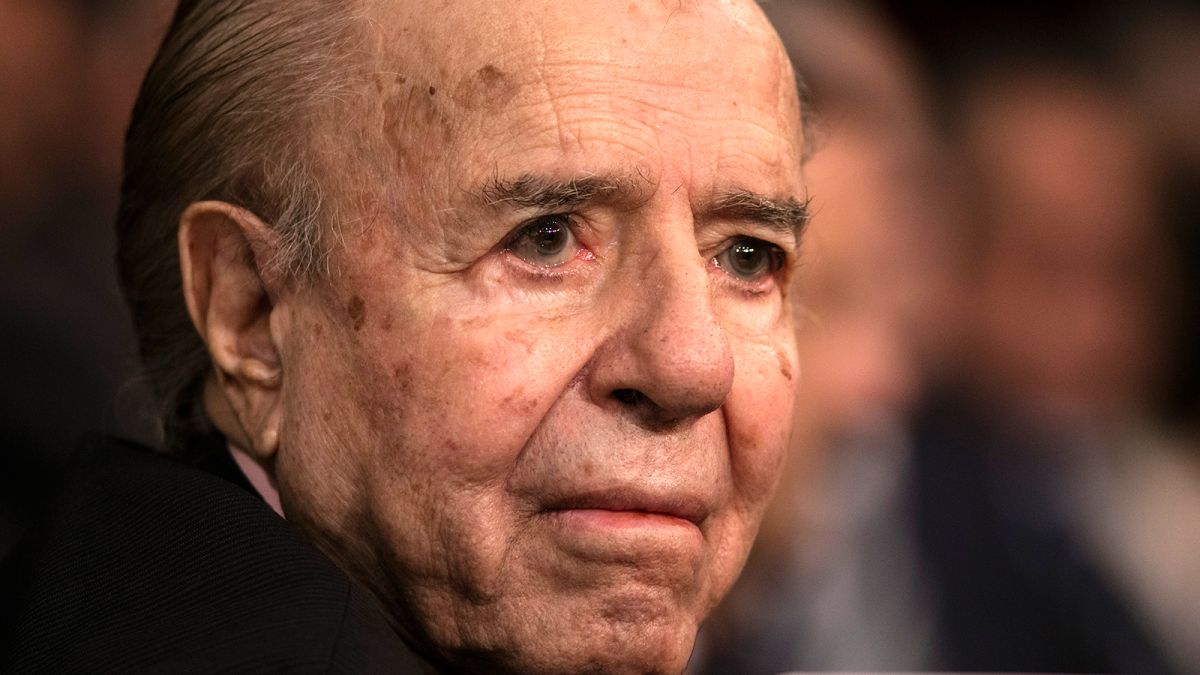 Former Argentine President Menem dies