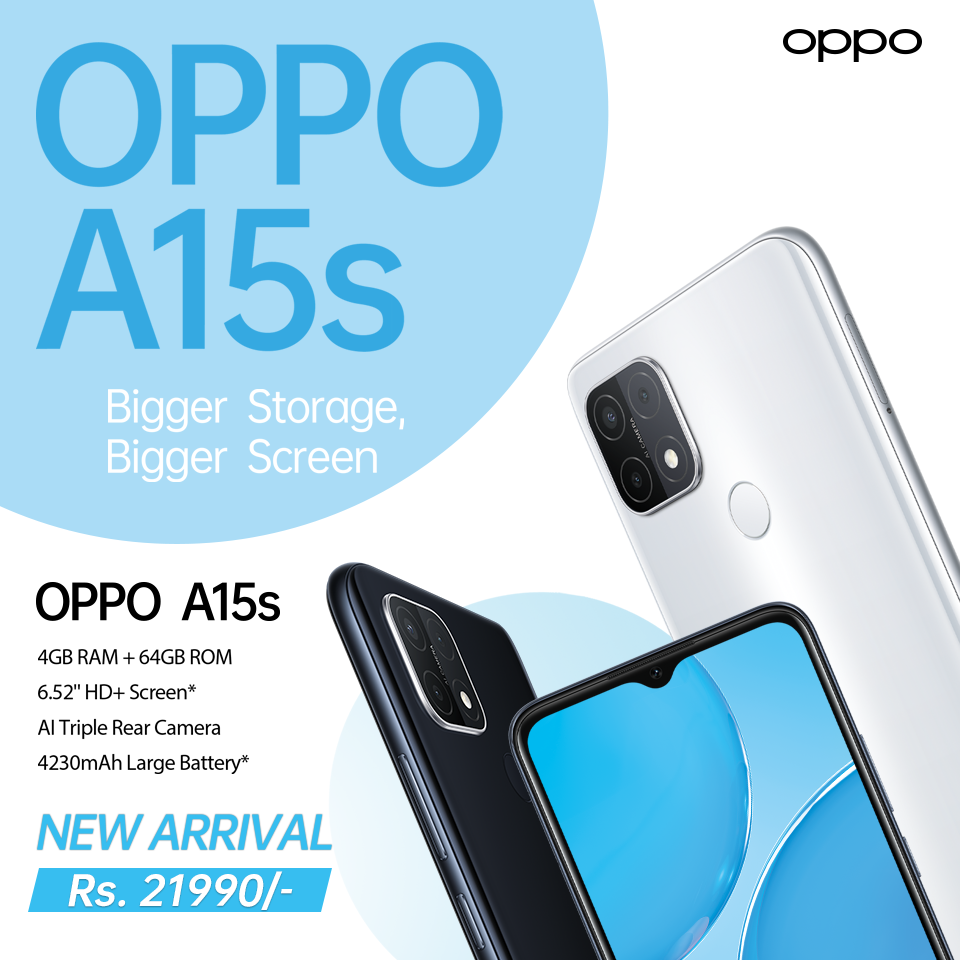 Oppo A15S mobile phone public in Nepali market