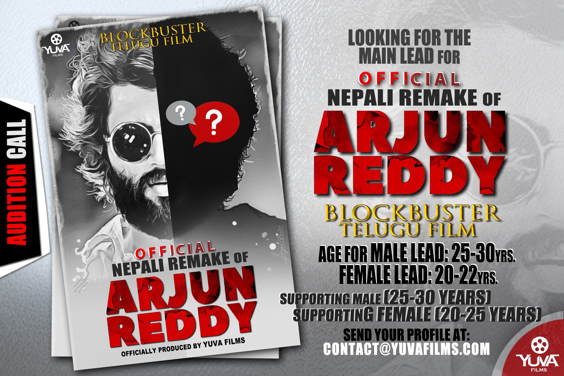 Producer looking for artist of Nepali version of ‘Arjun Reddy’