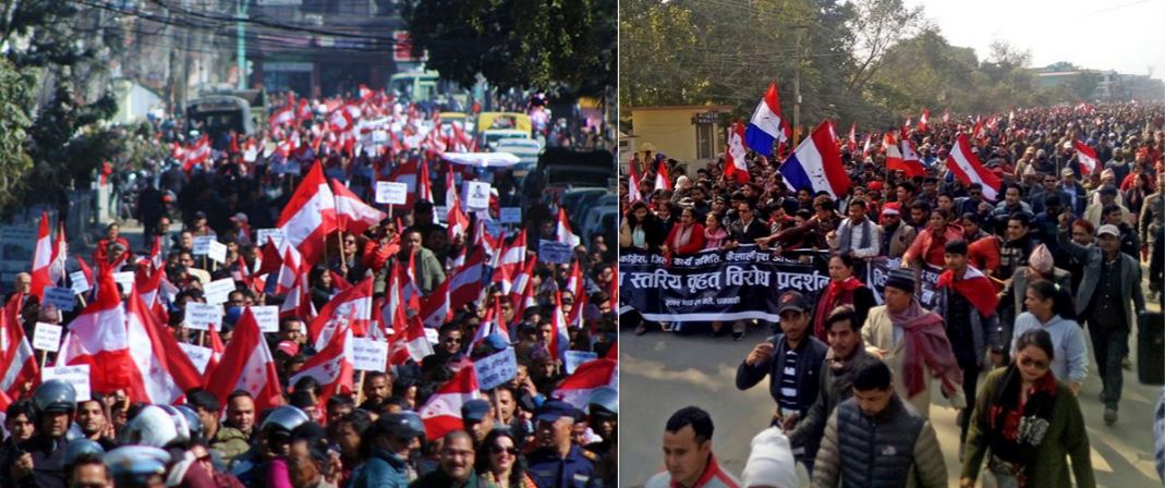 Congress Demonstrating across the country