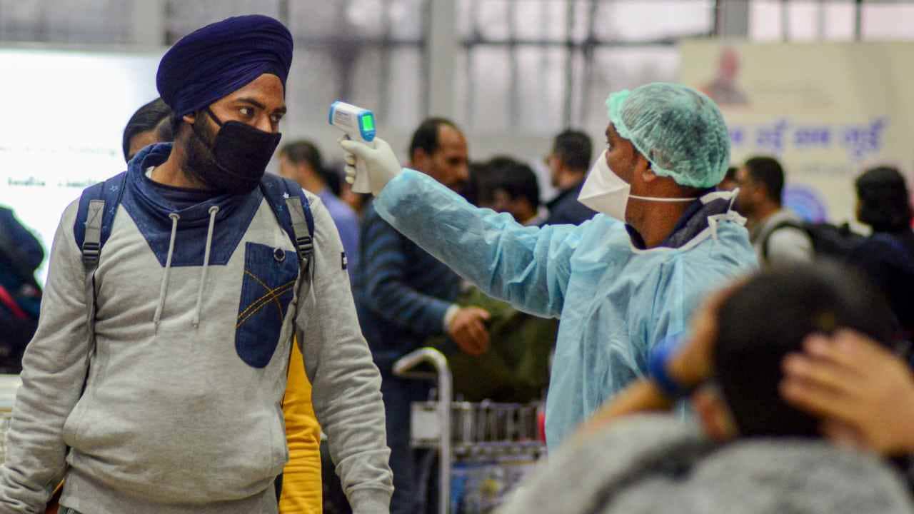 Less infected in India in last 6 months