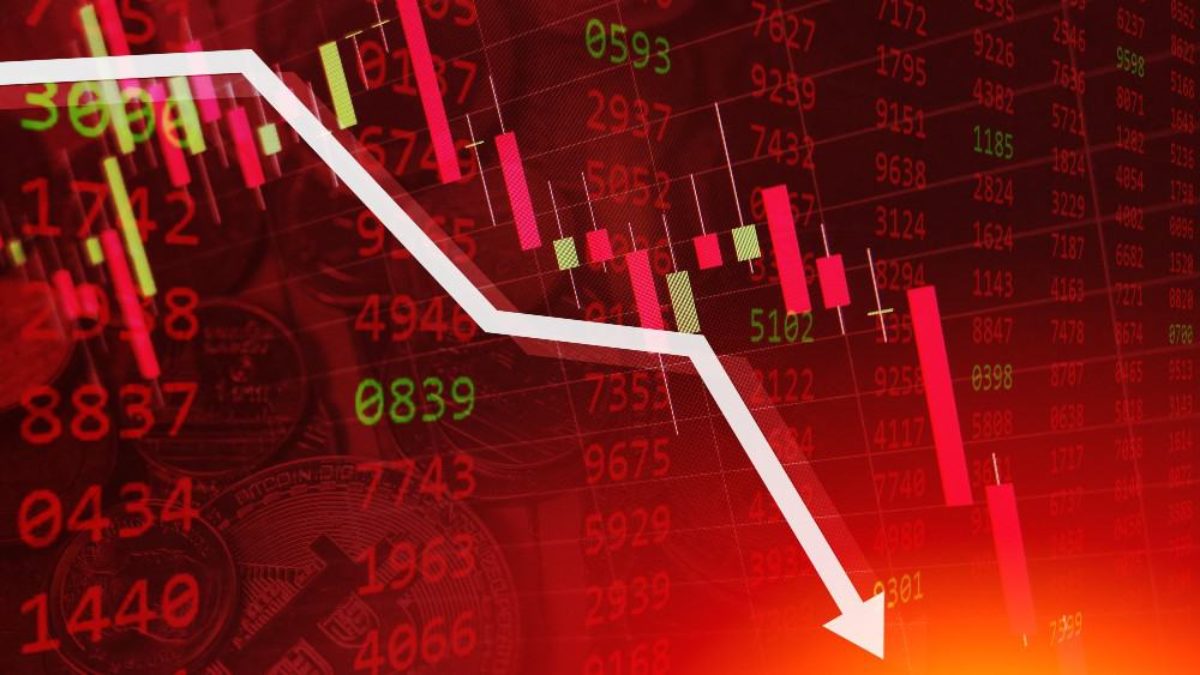 Share market falls below 2500