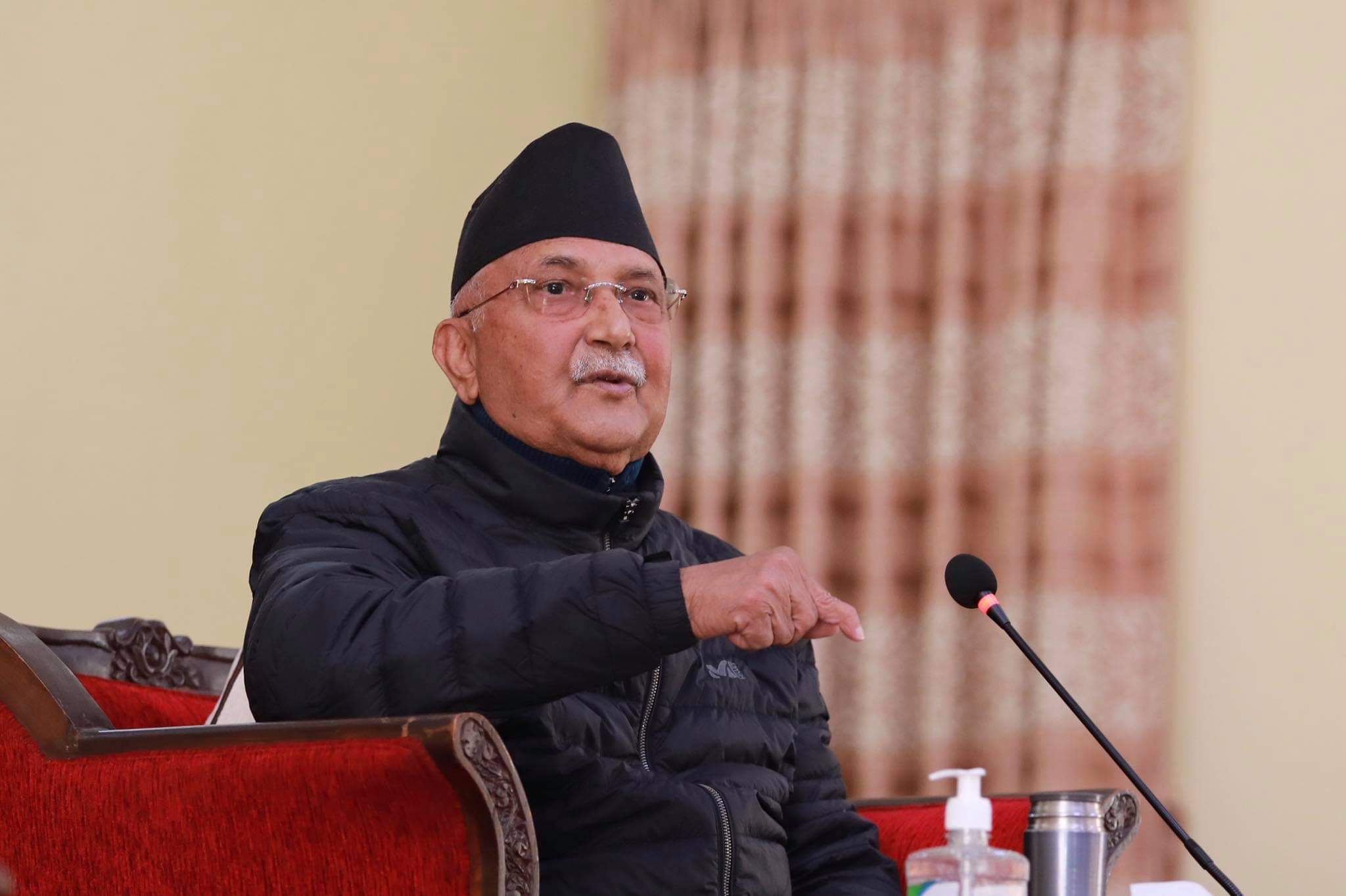 Prachanda comfortable for others: Prime Minister Oli