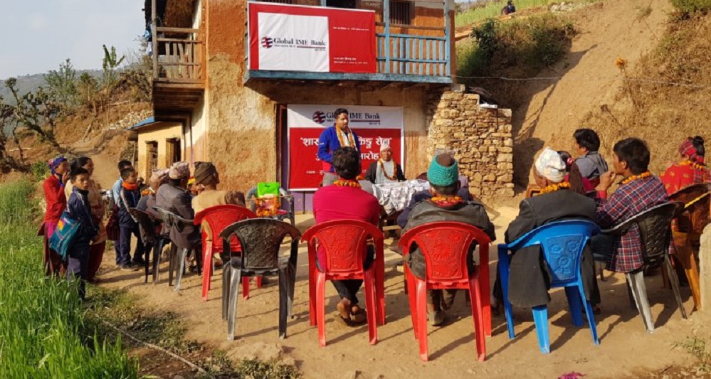 Global IME Bank launches 2 new branchless banking services in Rolpa