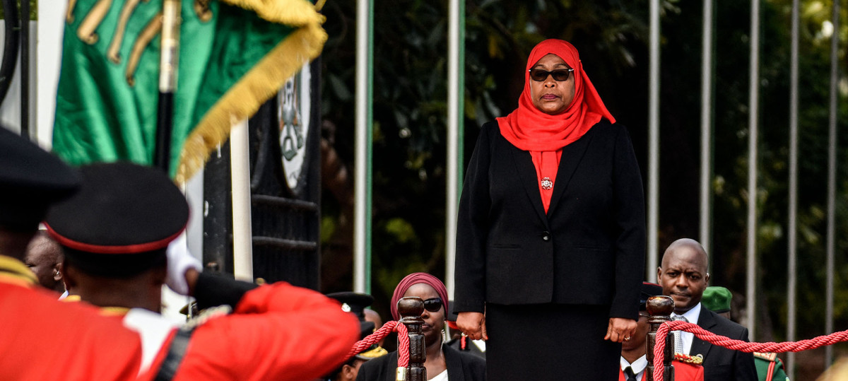 Tanzania becomes first woman president