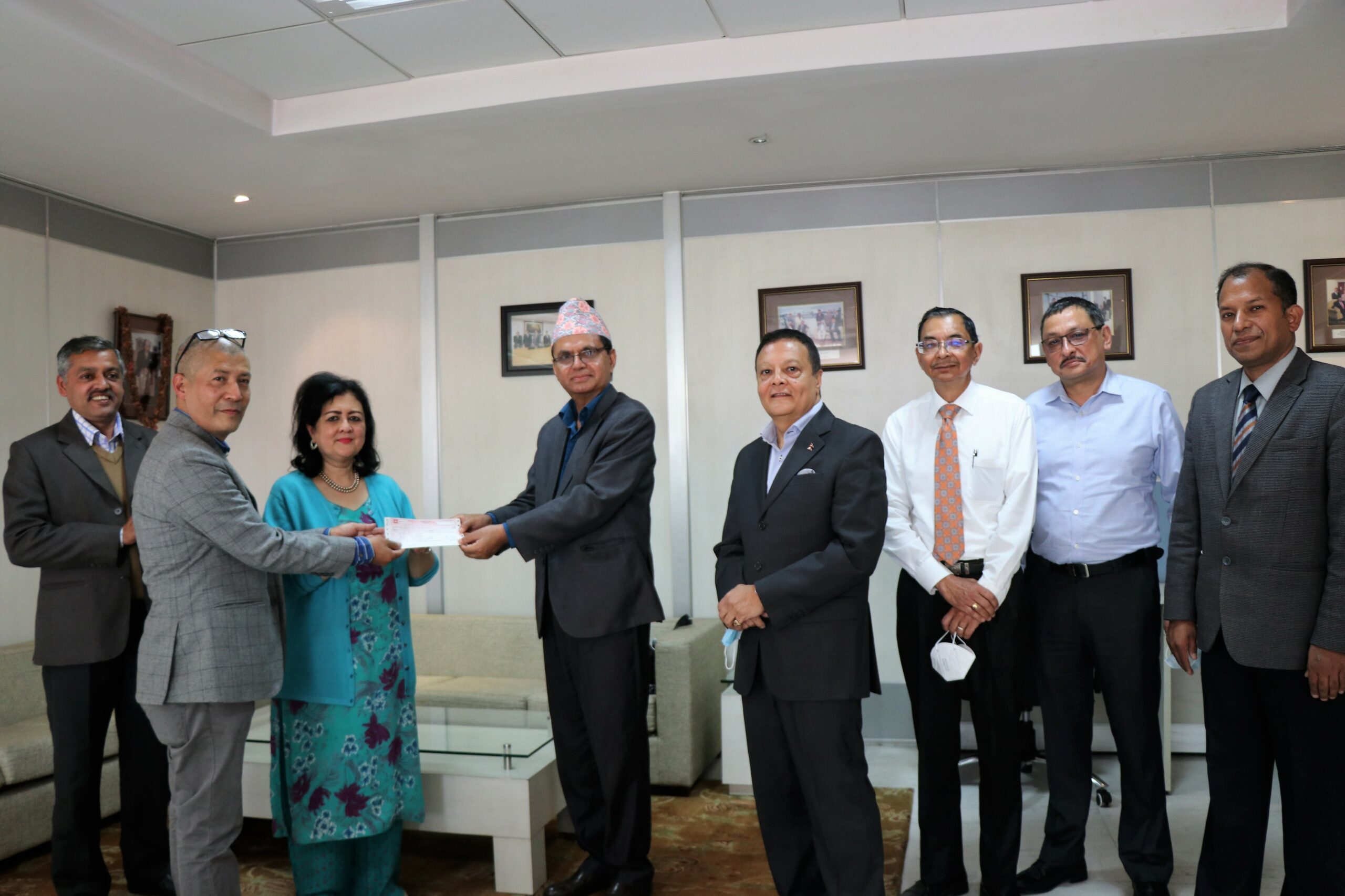 10 million assistance from Himalayan Bank for the restoration of the temple