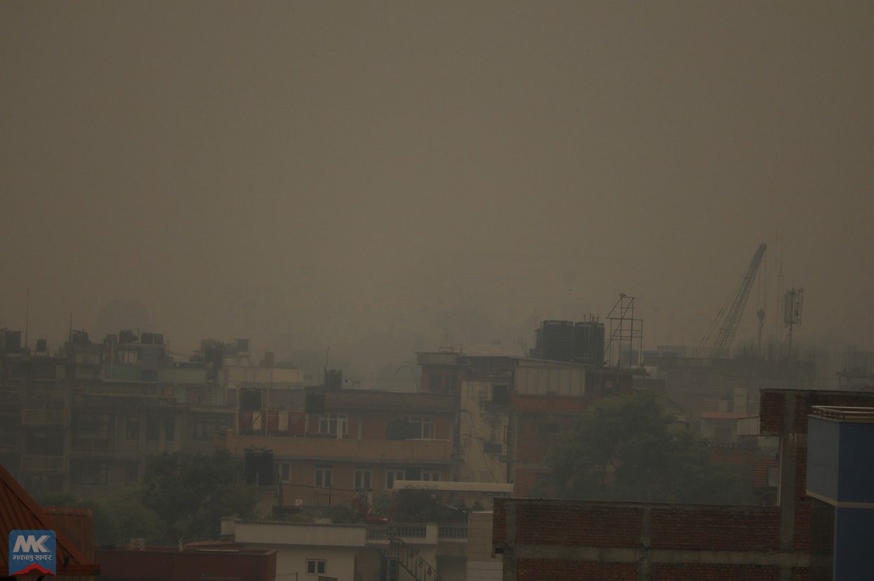 Kathmandu’s atmosphere