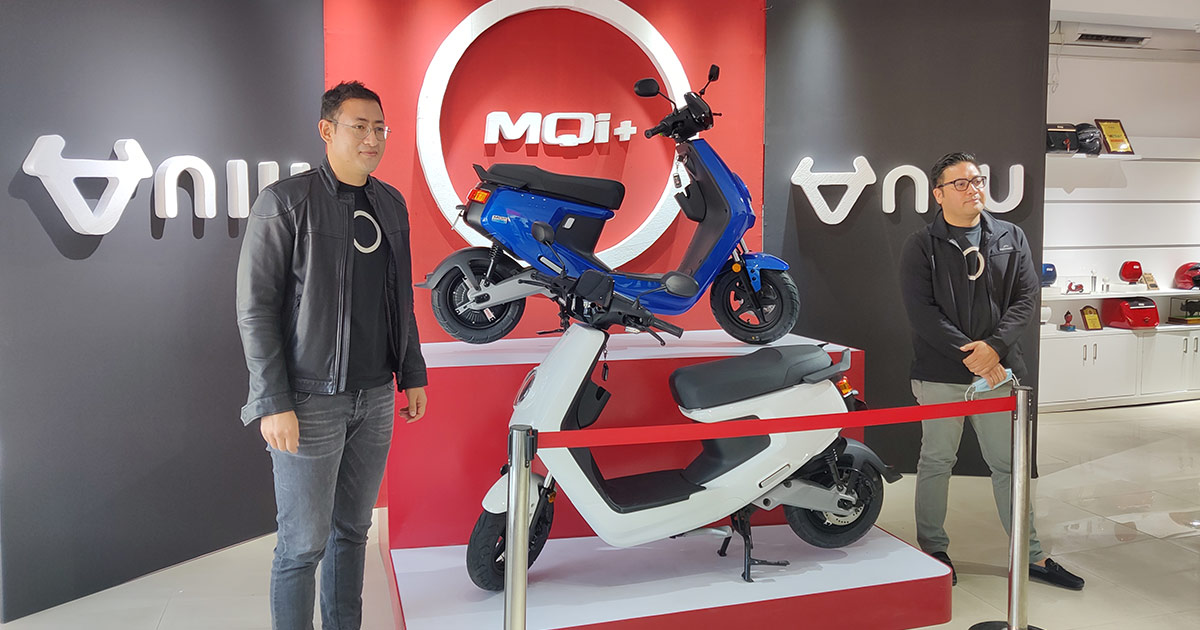 Electric scooter ‘New MQI +’ made public in Nepali market