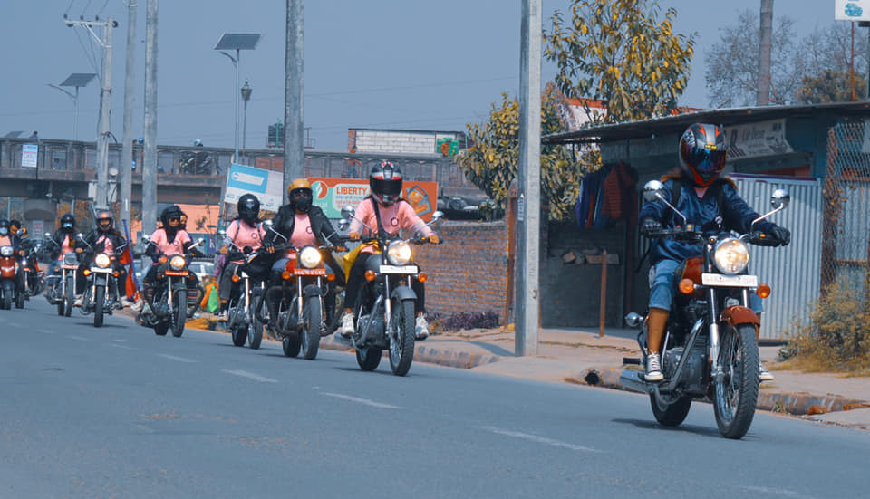 Royal Enfield’s Women’s Day Ride on Women’s Day