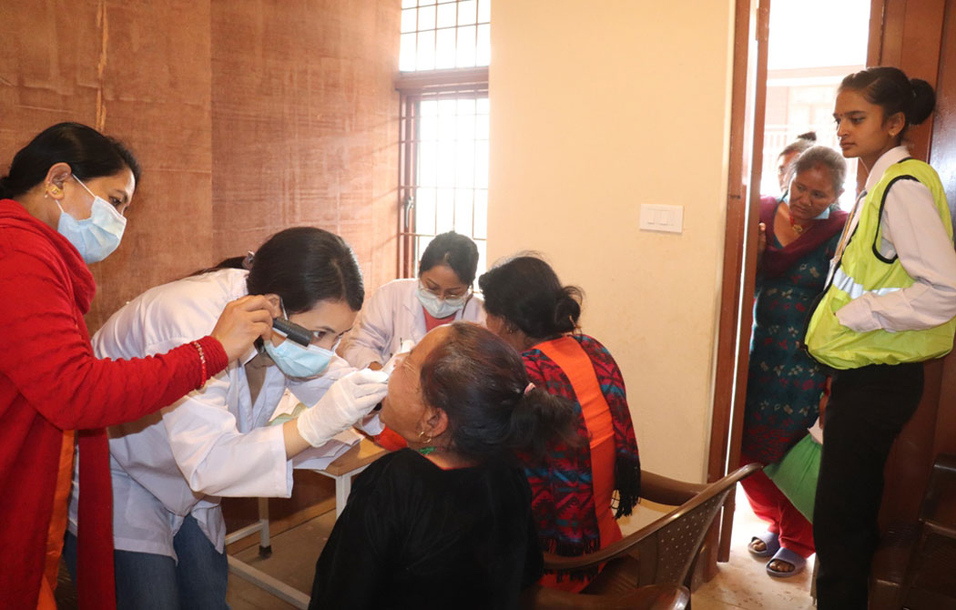 3400 benefited from KMC’s health camp