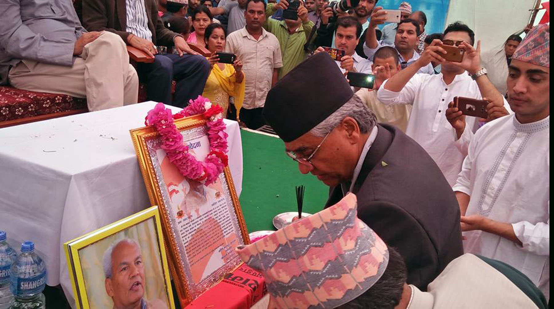 NC President Deuba condoles demise of Dr Khadka