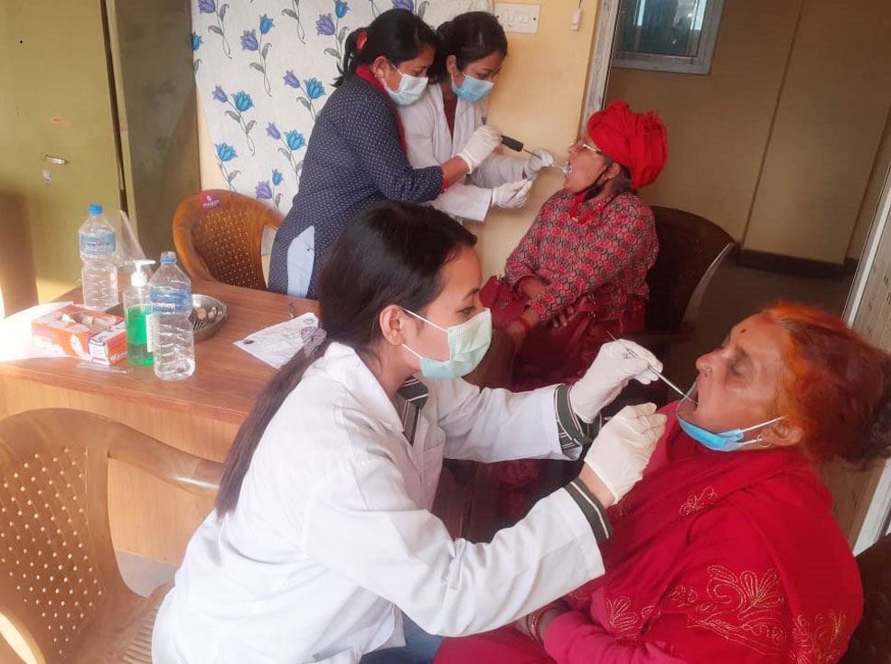 Three health camps of KMC in Nuwakot, 8,000 patients benefited