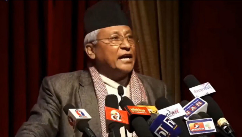 Keep the ballot printing machine ready: Minister Shrestha