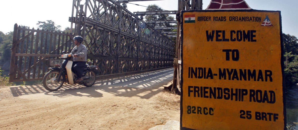 Myanmar police came to India to become refugees!