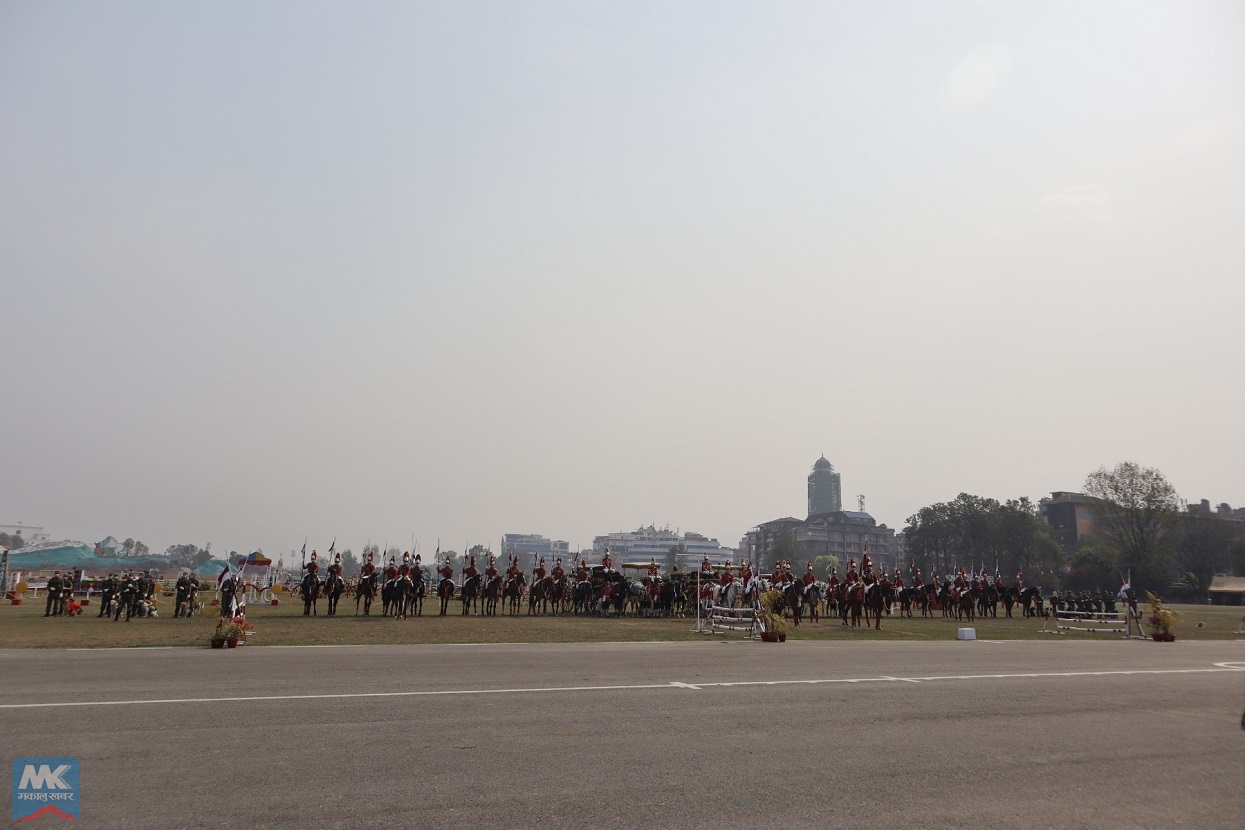 This is how the Ghode Jatra was celebrated at Sainik Manch Tundikhel (Photos)