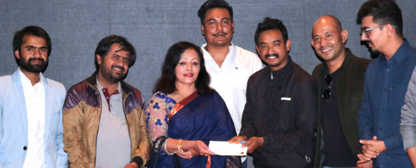 Financial support to the Film Journalists Welfare Fund by the ‘Shree team