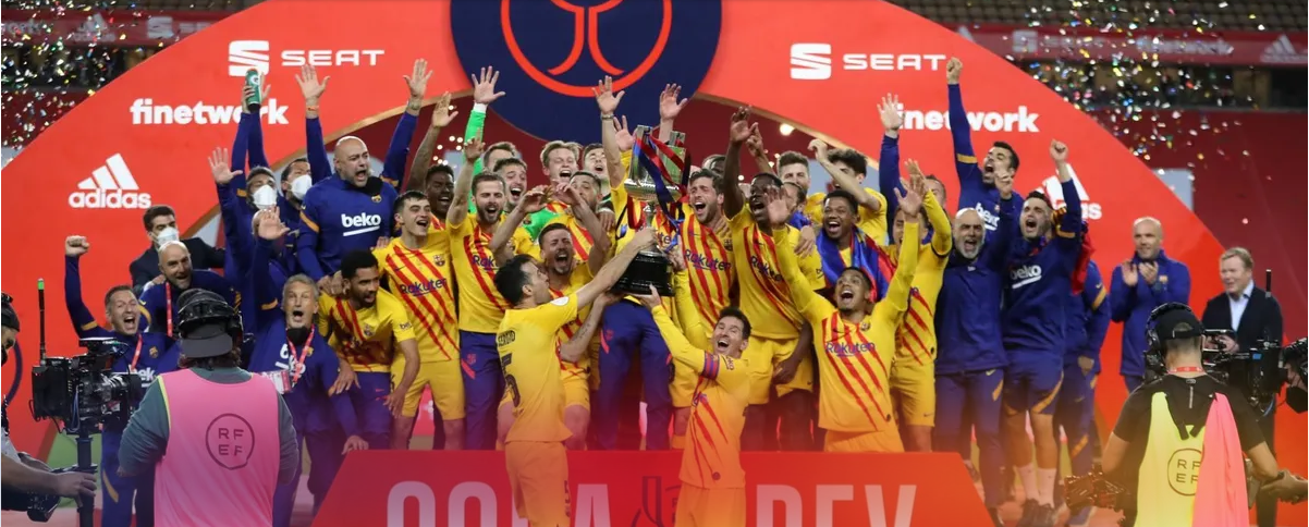 Barcelona won the Copa del Rey