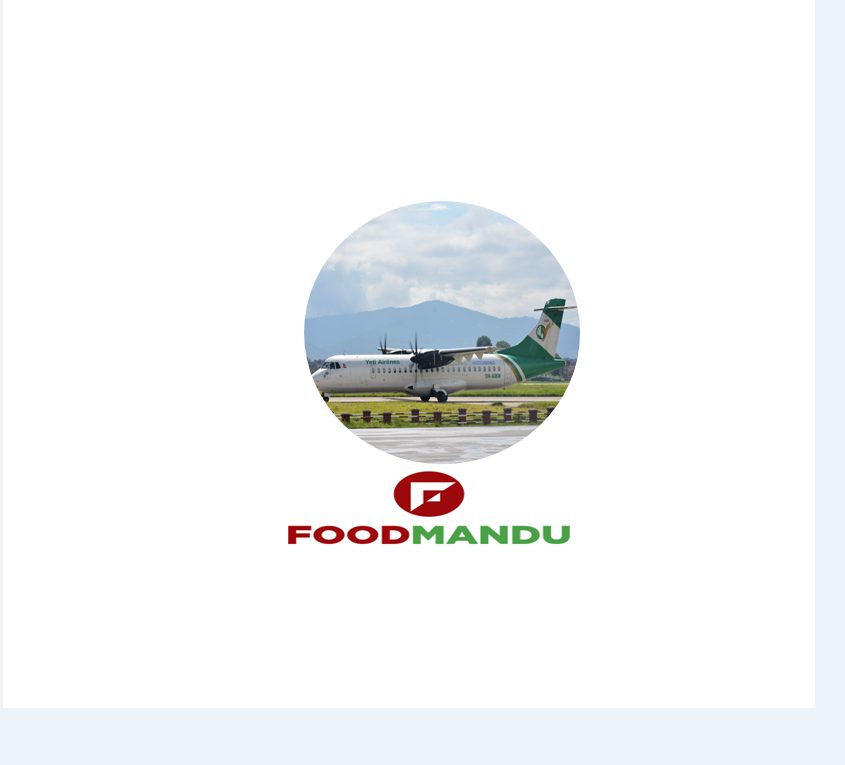 Agreement between Yeti Airlines and Foodmandu