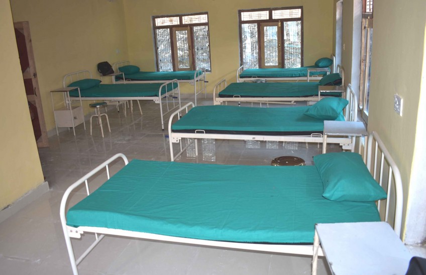 Isolation of 15 beds in Shivanagar