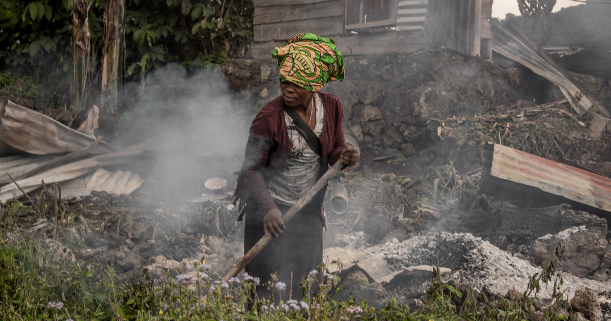 15 killed in Congo volcano eruption