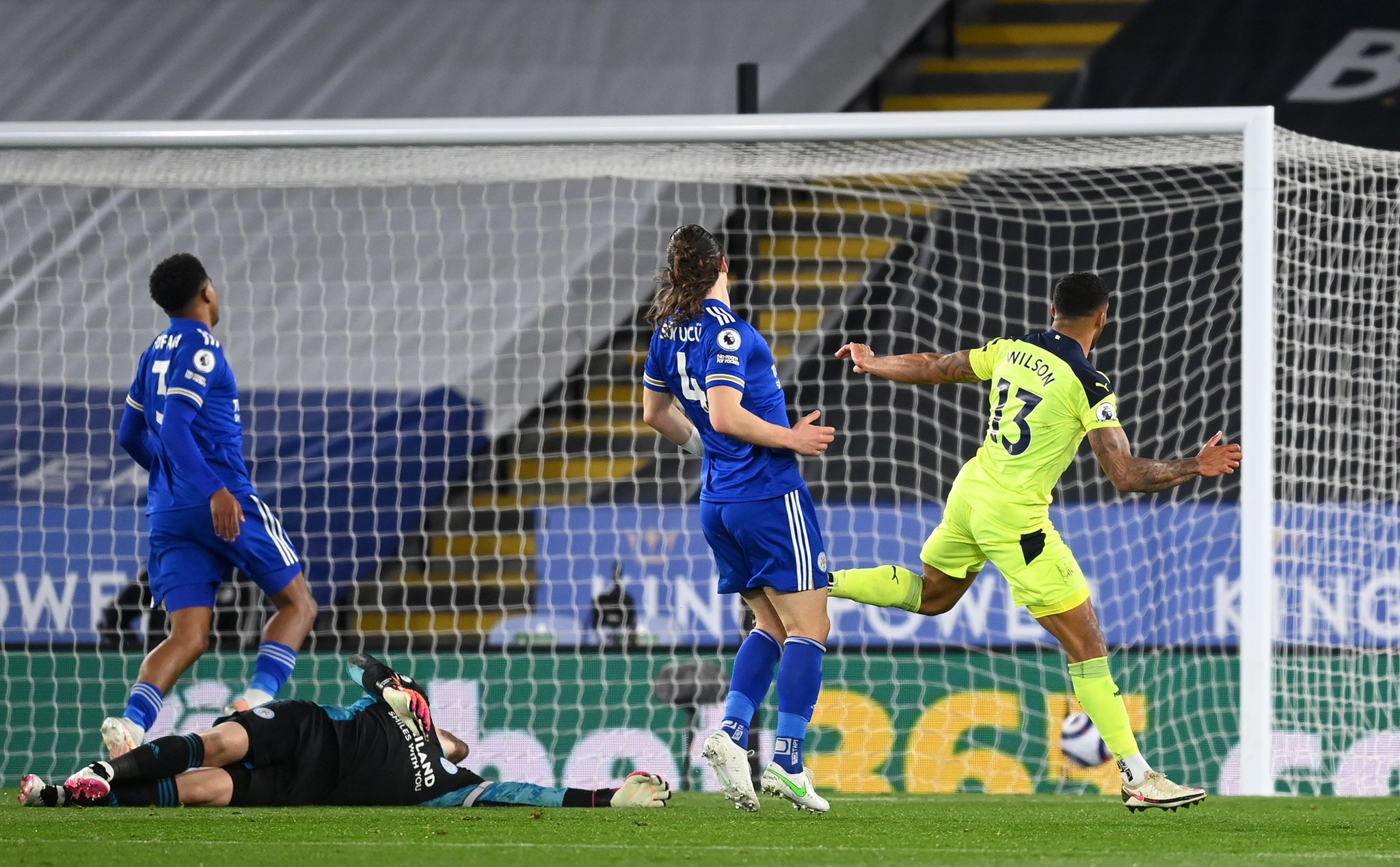 Leicester City defeated at home stadium