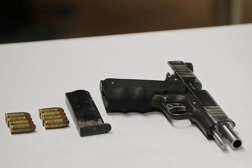 Pistol recovered