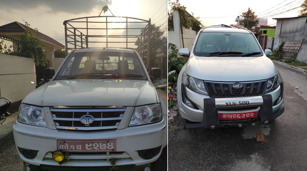 Ambulance and hearse prepared by Biratnagar Congress