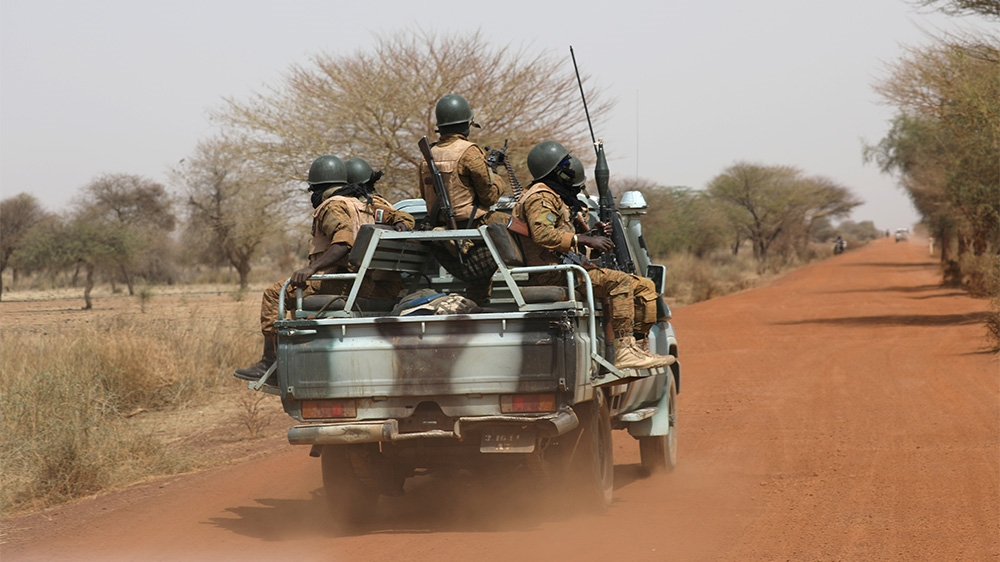 Violence in Burkina Faso kills 15 civilians and 12 gunmen