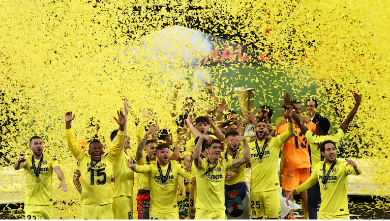 Villarreal Champion in a very exciting game