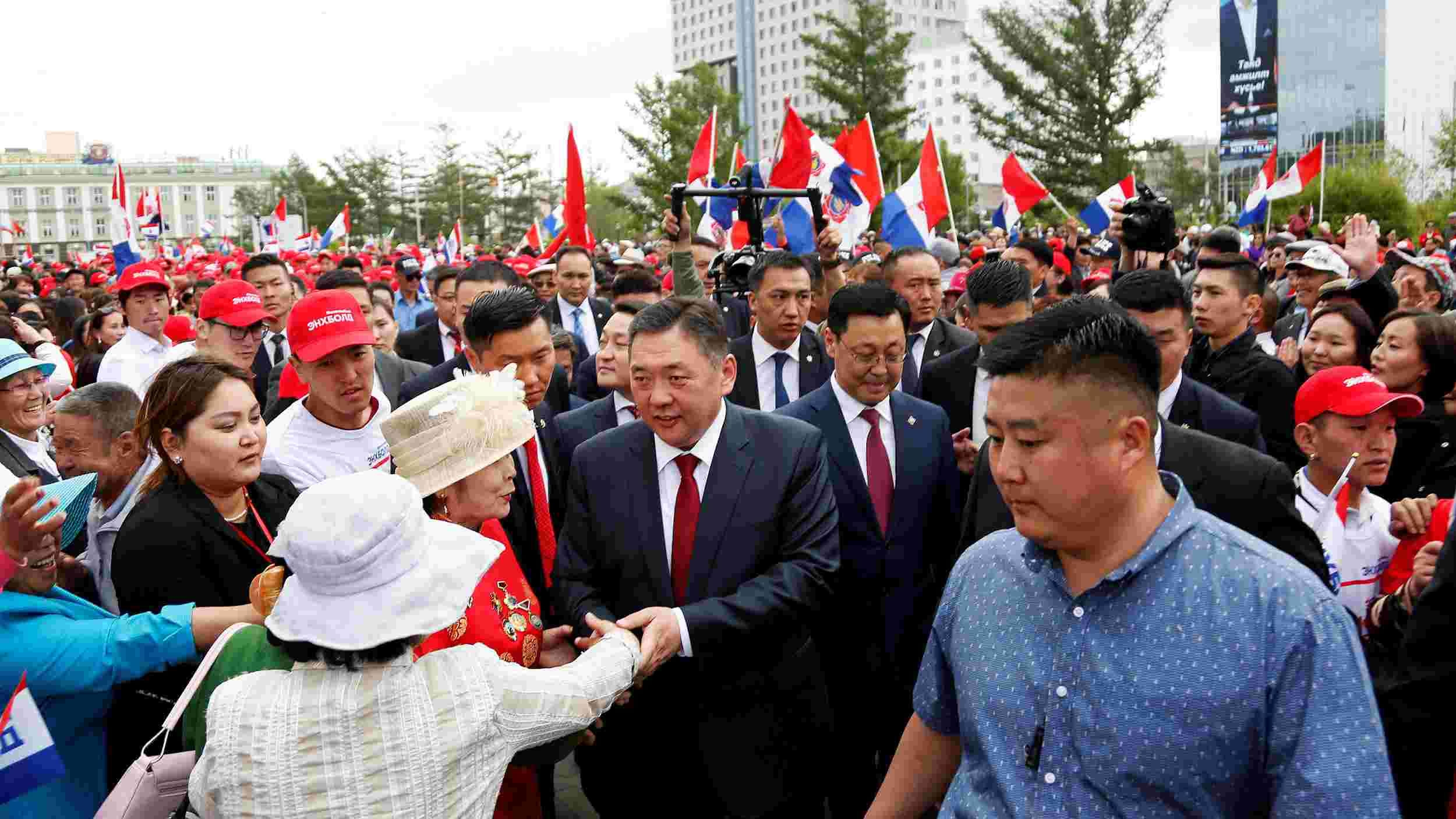 Mongolia presidential election begins