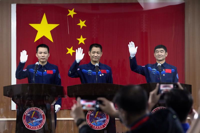 China set to send first crew to new space station Thursday