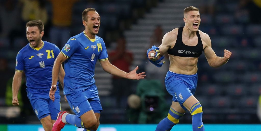 Ukraine in the last 8 by defeating Sweden