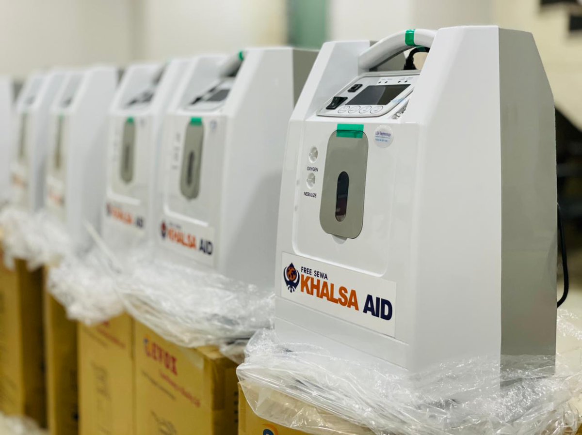 NRNA donated 428 oxygen concentrators arrive