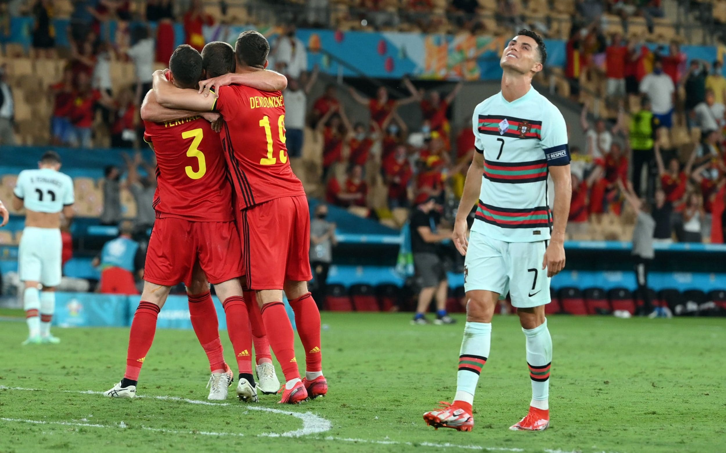 Belgium beats Portugal in Euro quarterfinals