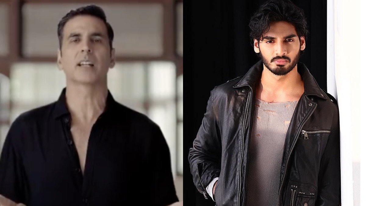 Ahan sharing screen with Akshay!