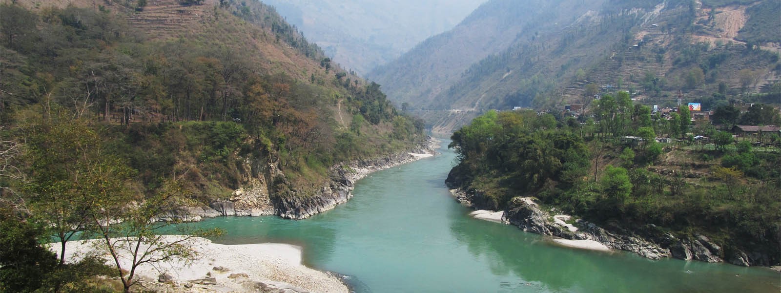 The Marshyangdi River is blocked again