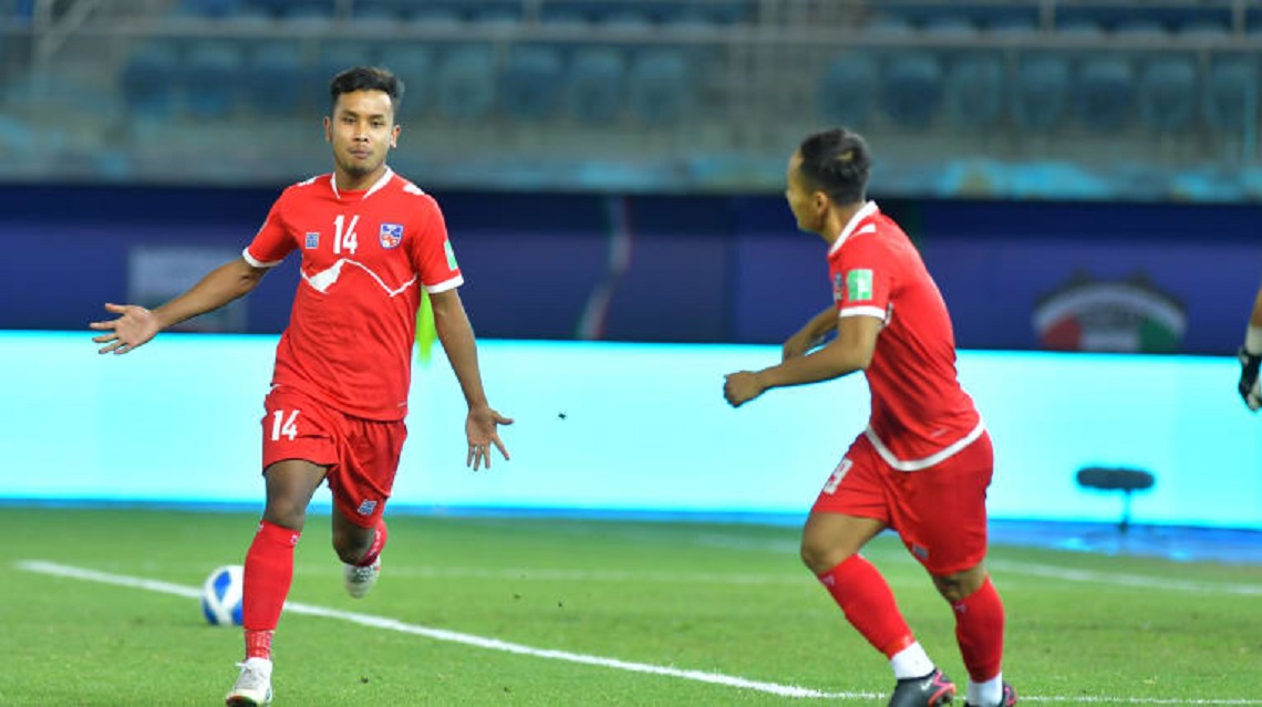 Nepal defeated Chinese Taipei 2-0