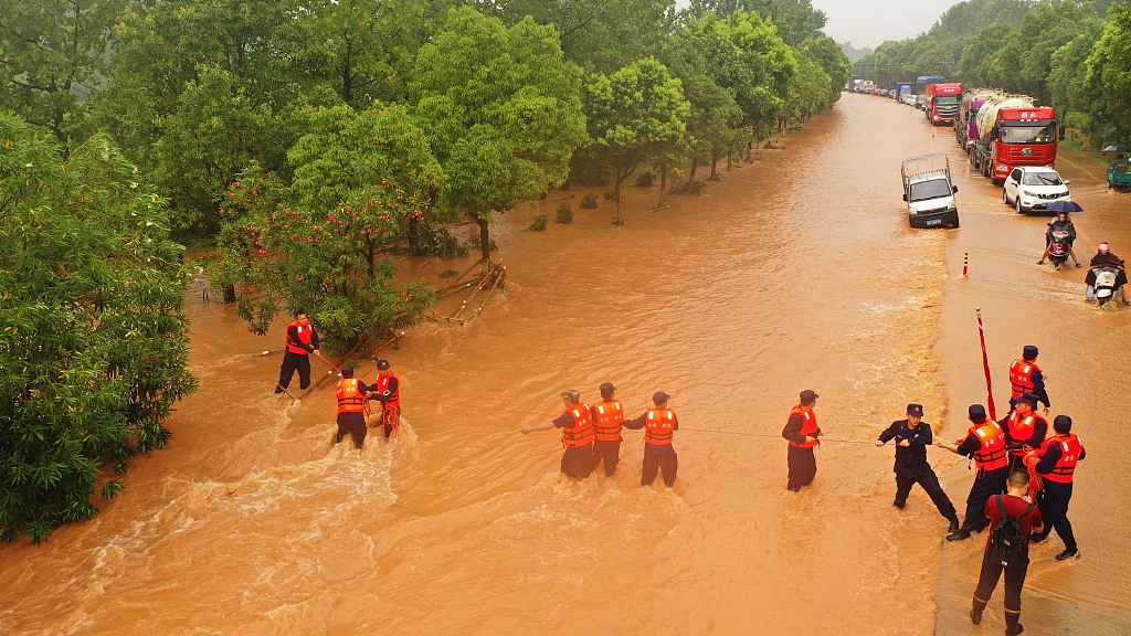 Heavy rain affects over 144,660 people in central China’s Henan