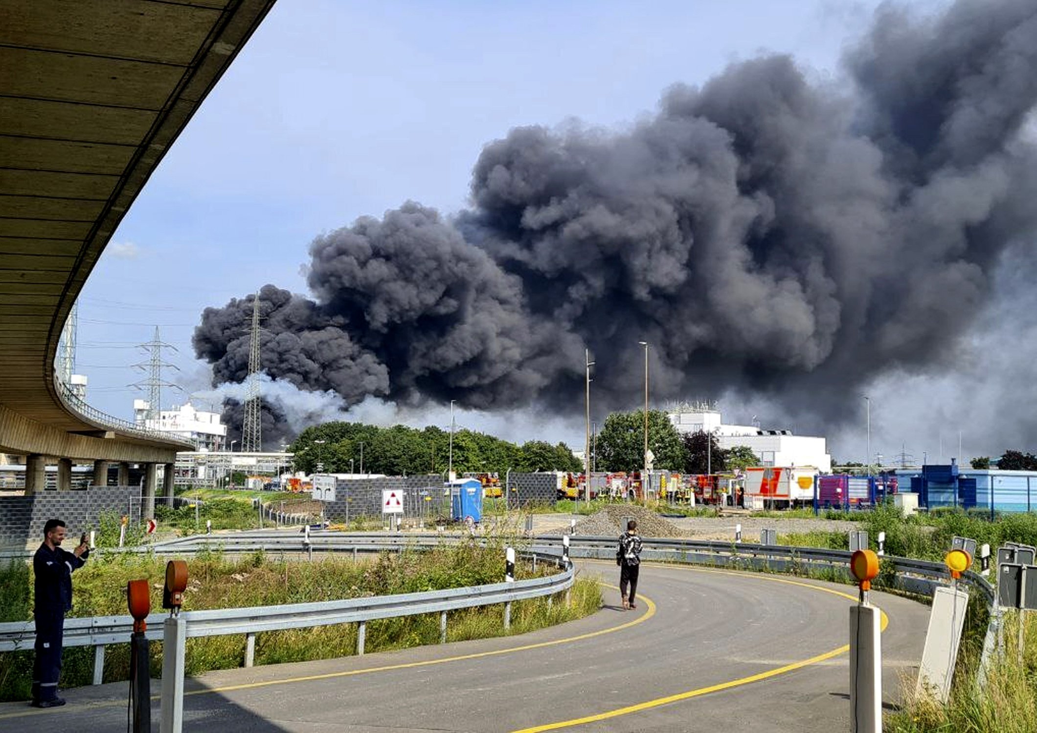 Huge explosion heard in Germany’s western Leverkusen