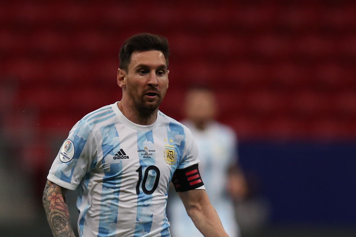 Messi adding a record to the Copa