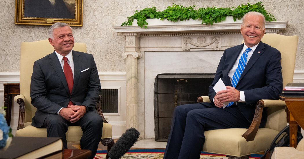 Biden, Jordan king discuss ties, regional issues