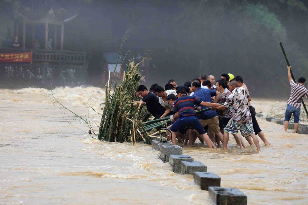 Floods kill 2, affect thousands in China’s Yunnan