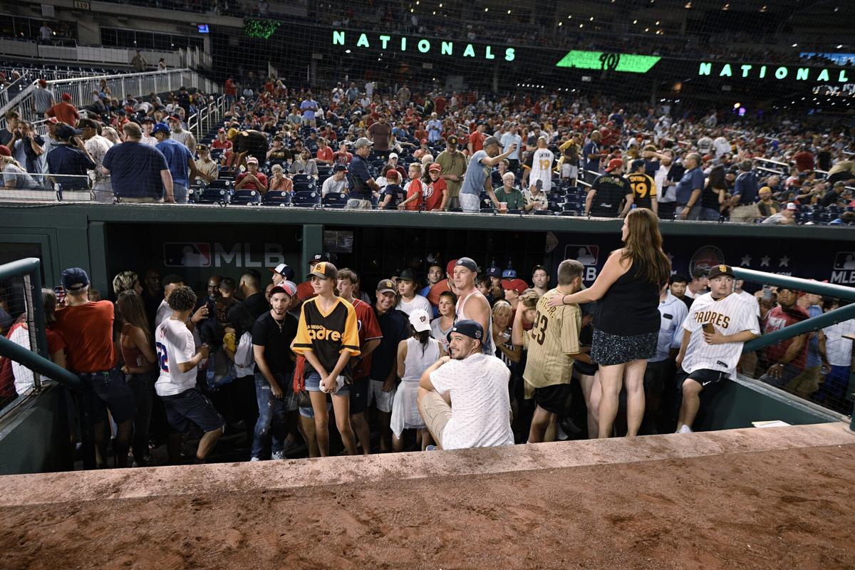 Gunshots heard outside U.S. capital’s baseball stadium