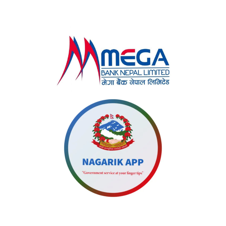 Collaboration of Mega Bank and Nagarik App